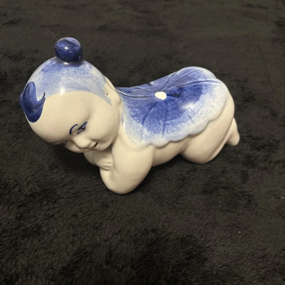 Vintage Pair Chinese Opium‎ Pillow Headrest Porcelain 9''